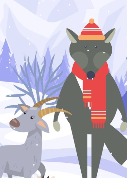 Волк и семеро козлят на новый лад. Детская музыкальная программа