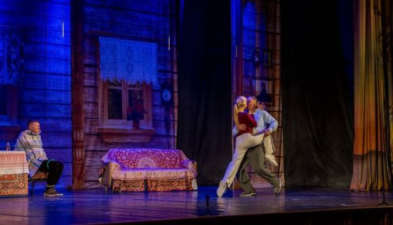 Спектакль «Опасная ночёвка», Партизанск